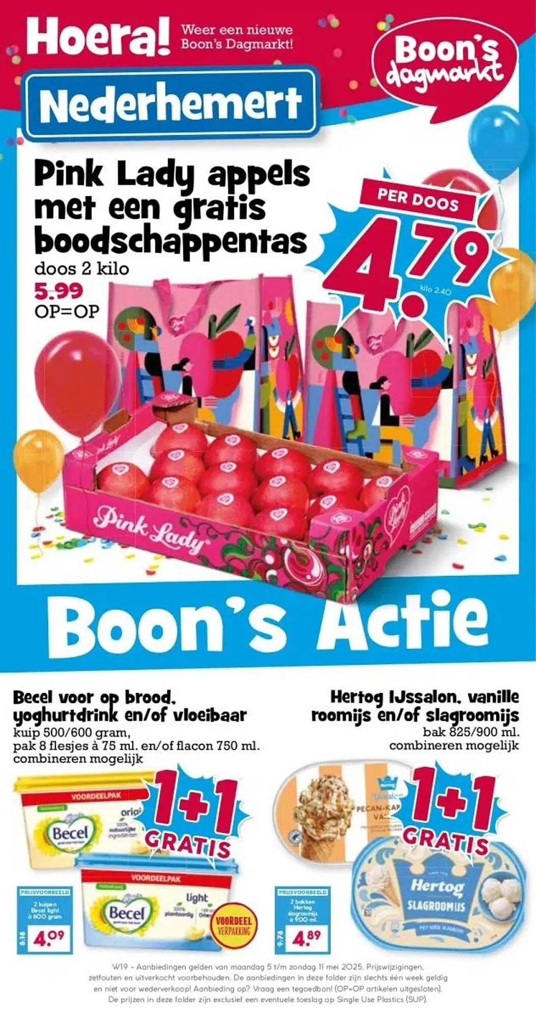 Boon`s Markt folder van 5 mei tot 11 mei 2025 - Folder pagina 1