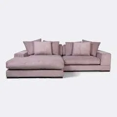 Loods 5 hoekbank Mino ribfluweel