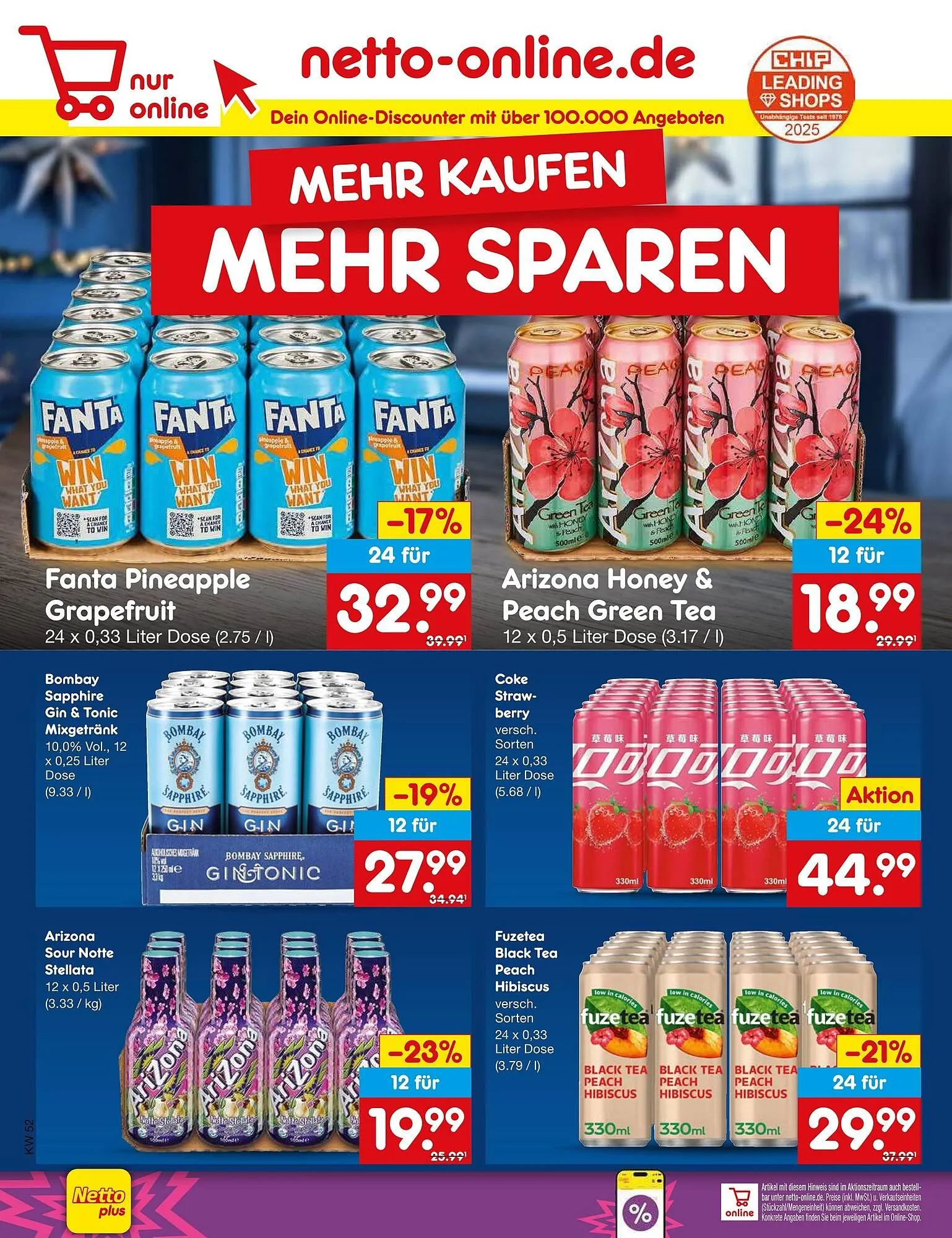 Netto Marken-Discount DE folder van 22 december tot 27 december 2025 - Folder pagina 54