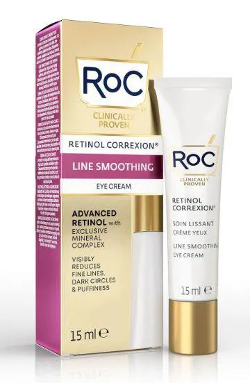 ROC Retinol correxion line smoothing eye cream 15 milliliter