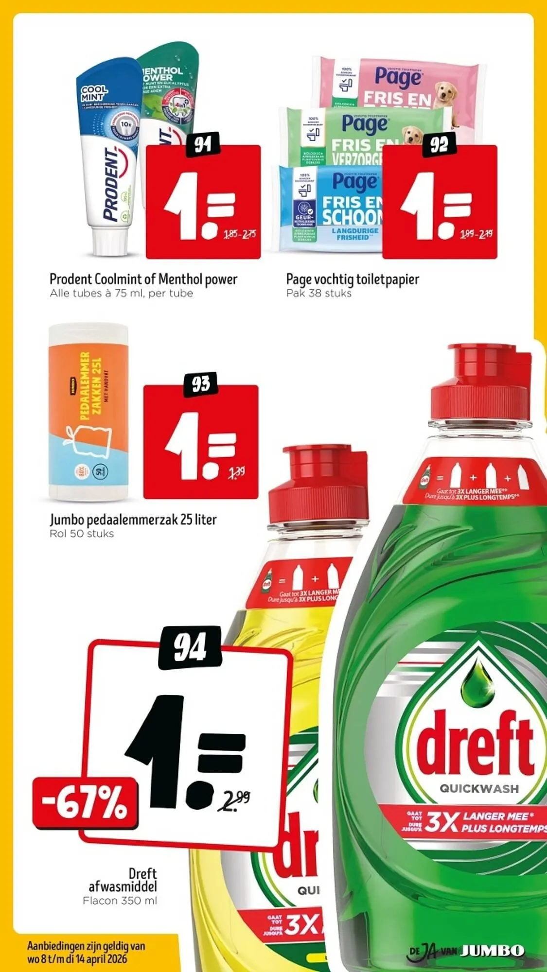 Jumbo folder van 8 april tot 14 april 2026 - Folder pagina 33