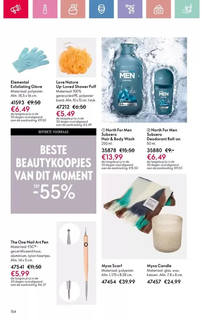 ORIFLAME folder van 5 januari tot 12 januari 2025 - Folder pagina 154