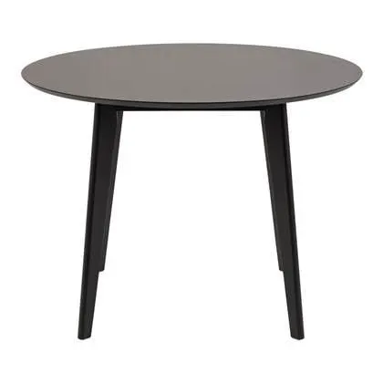 by fonQ basic Crow Eettafel - Ø 105 cm - Zwart