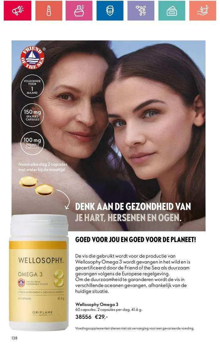 ORIFLAME folder! van 30 mei tot 13 juni 2024 - Folder pagina 138