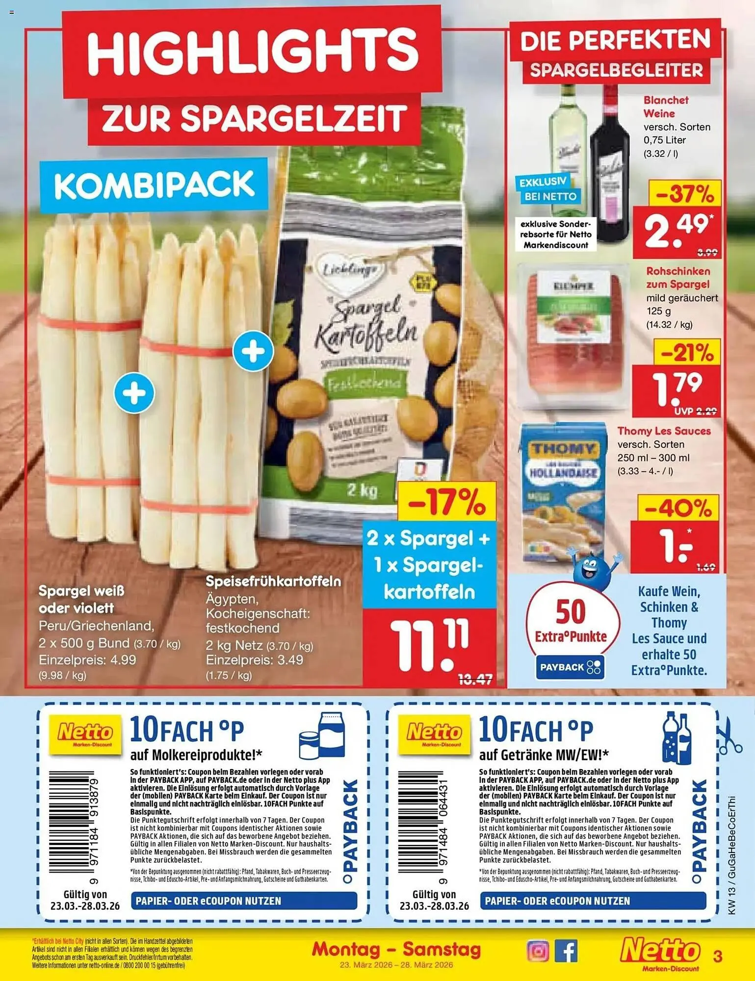 Netto Marken-Discount DE folder van 23 maart tot 28 maart 2026 - Folder pagina 3