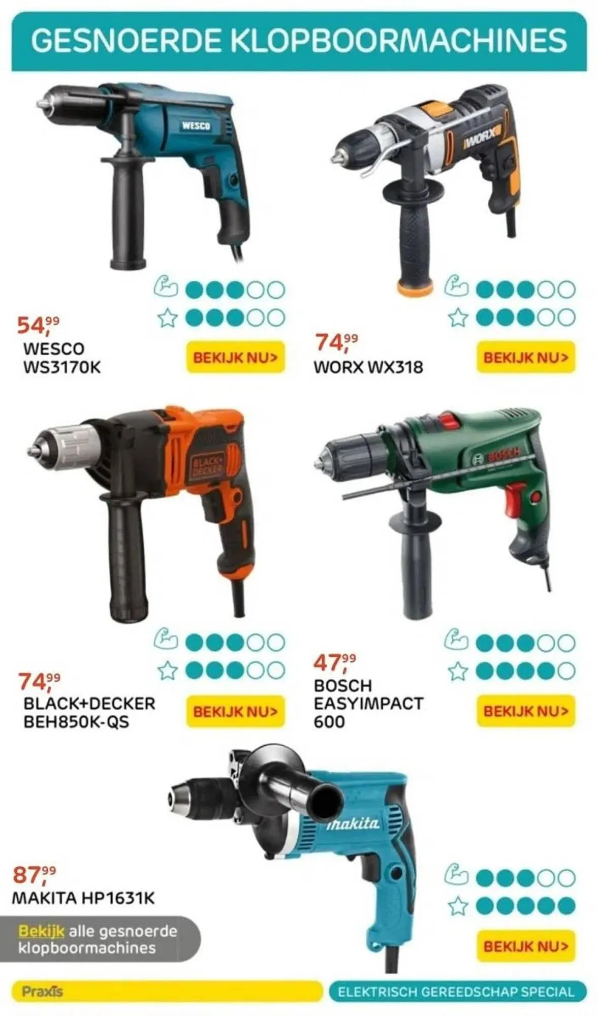 Praxis folder - Elektrisch Gereedschap van 16 november tot 31 juli 2023 - Folder pagina 8