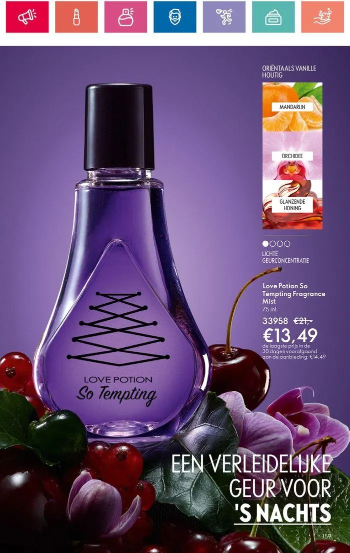 ORIFLAME folder! van 30 mei tot 13 juni 2024 - Folder pagina 159