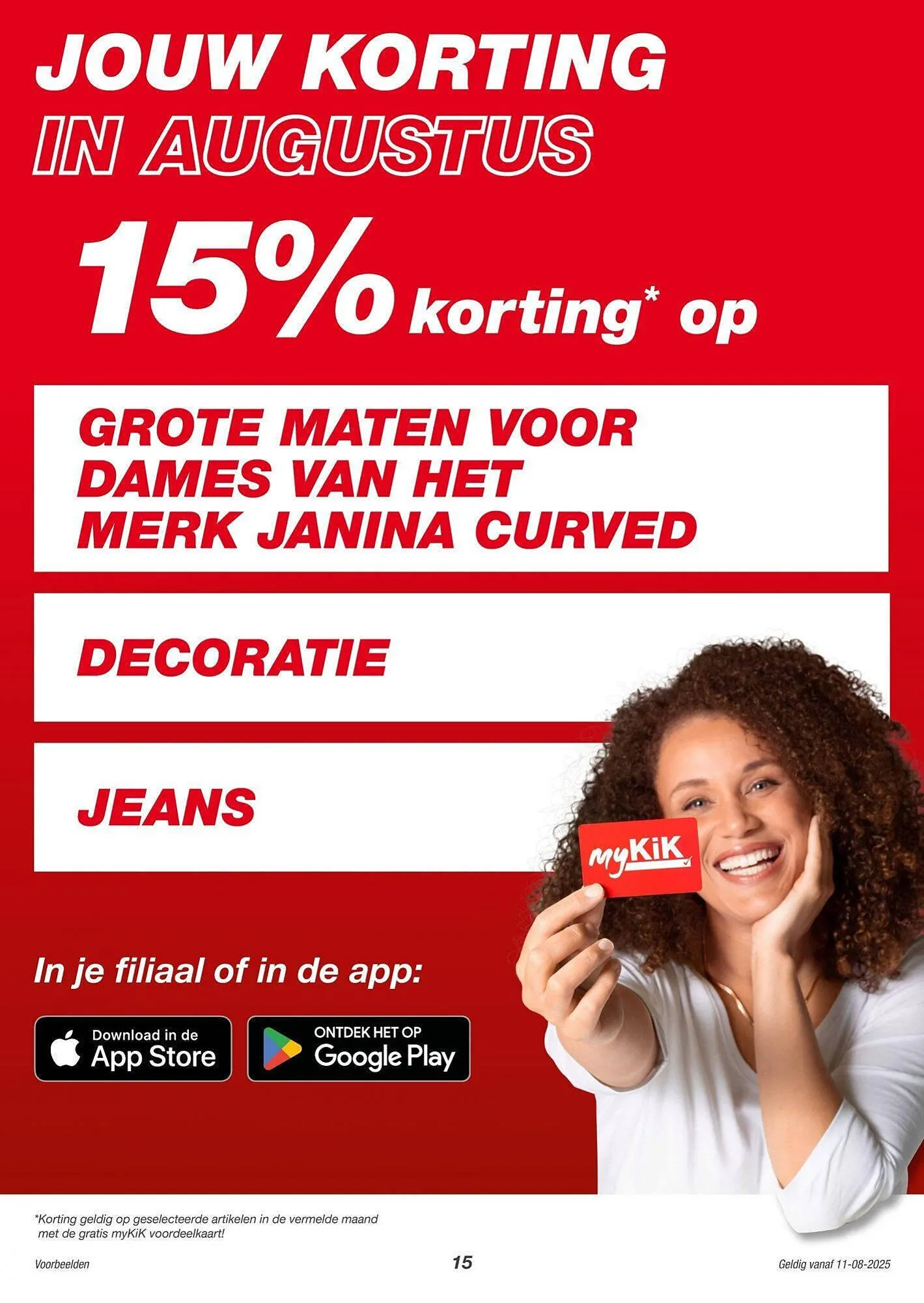 Kik folder van 10 augustus tot 17 augustus 2025 - Folder pagina 15