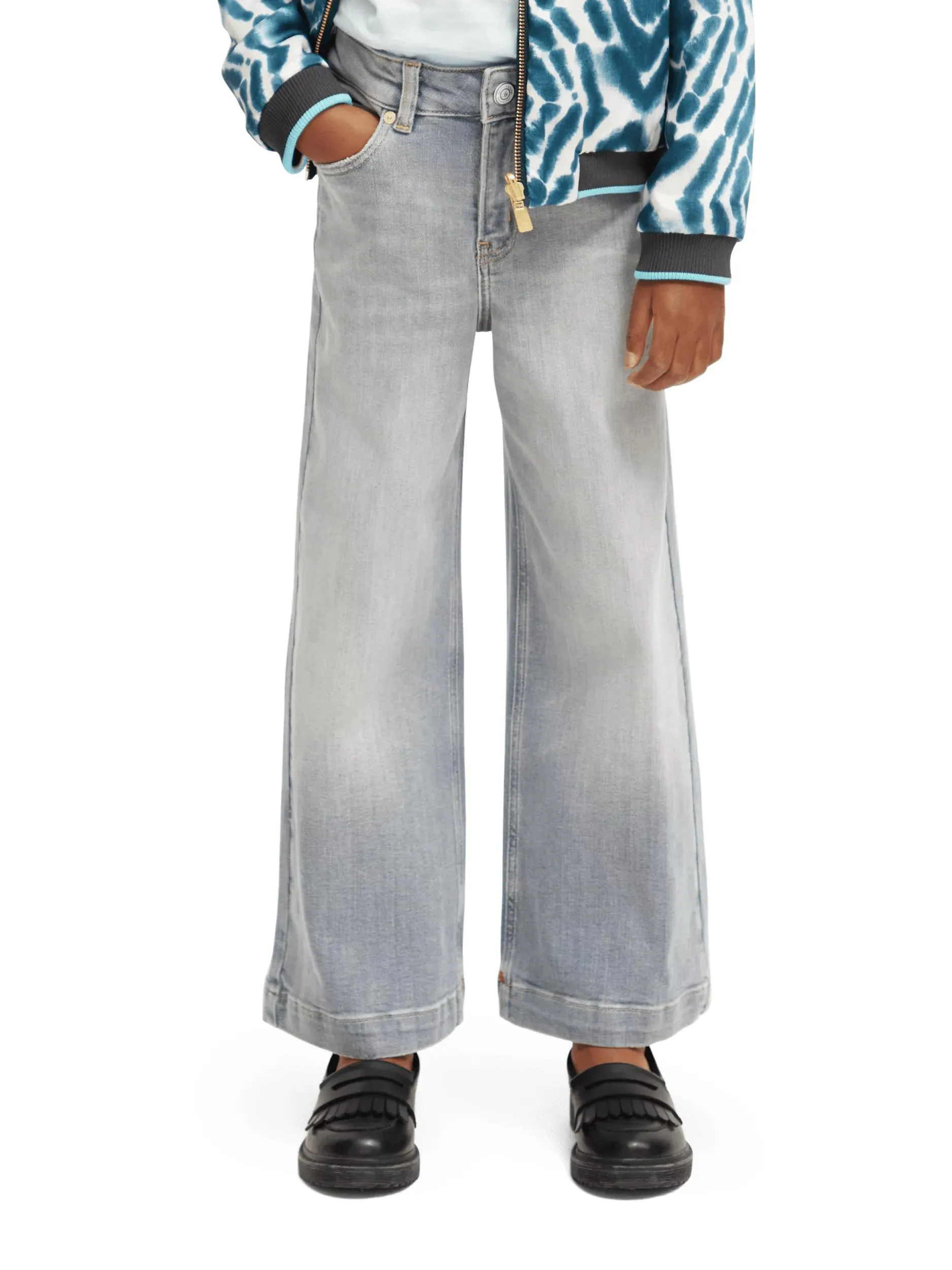 The Wave high-rise super wide jeans