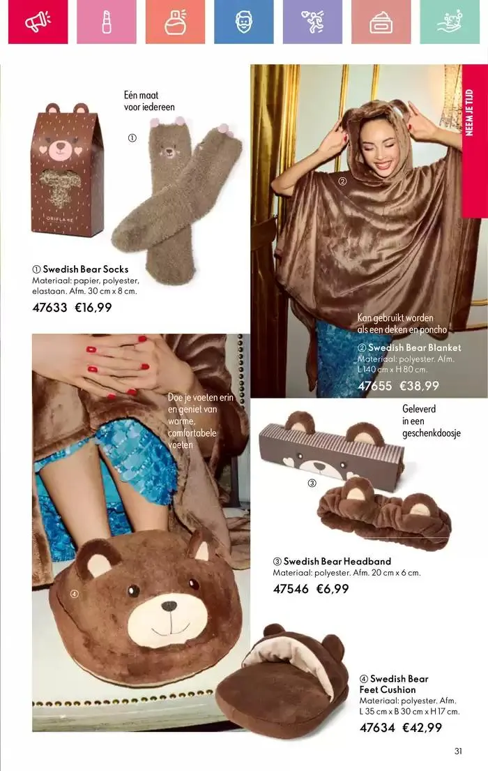 ORIFLAME folder van 5 januari tot 12 januari 2025 - Folder pagina 31