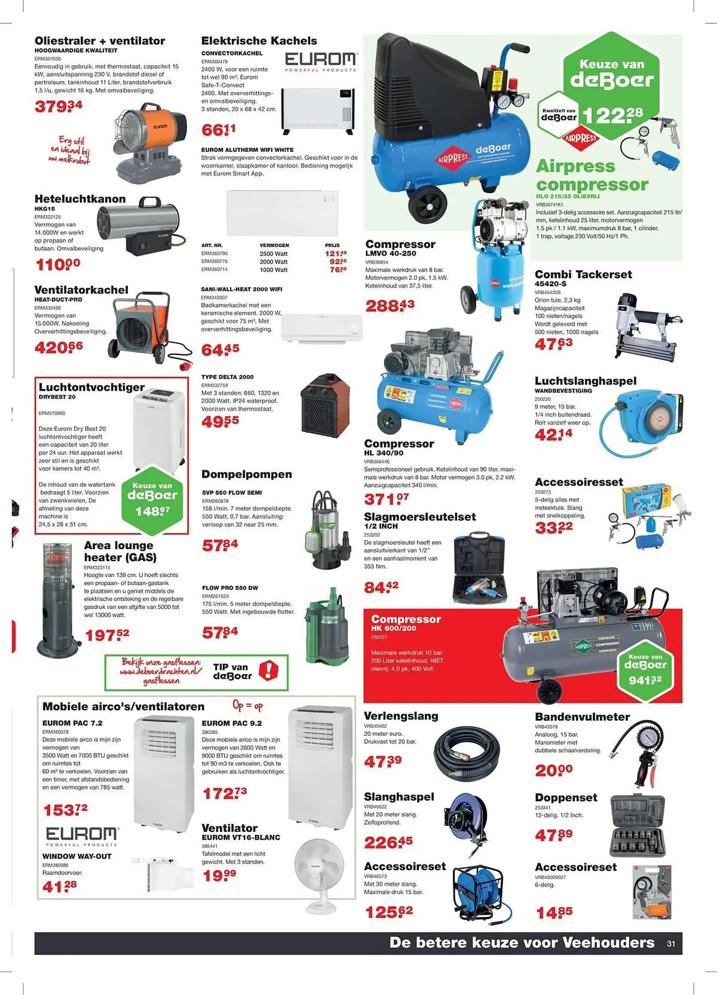 De Boer Drachten folder van 24 oktober tot 31 maart 2026 - Folder pagina 31