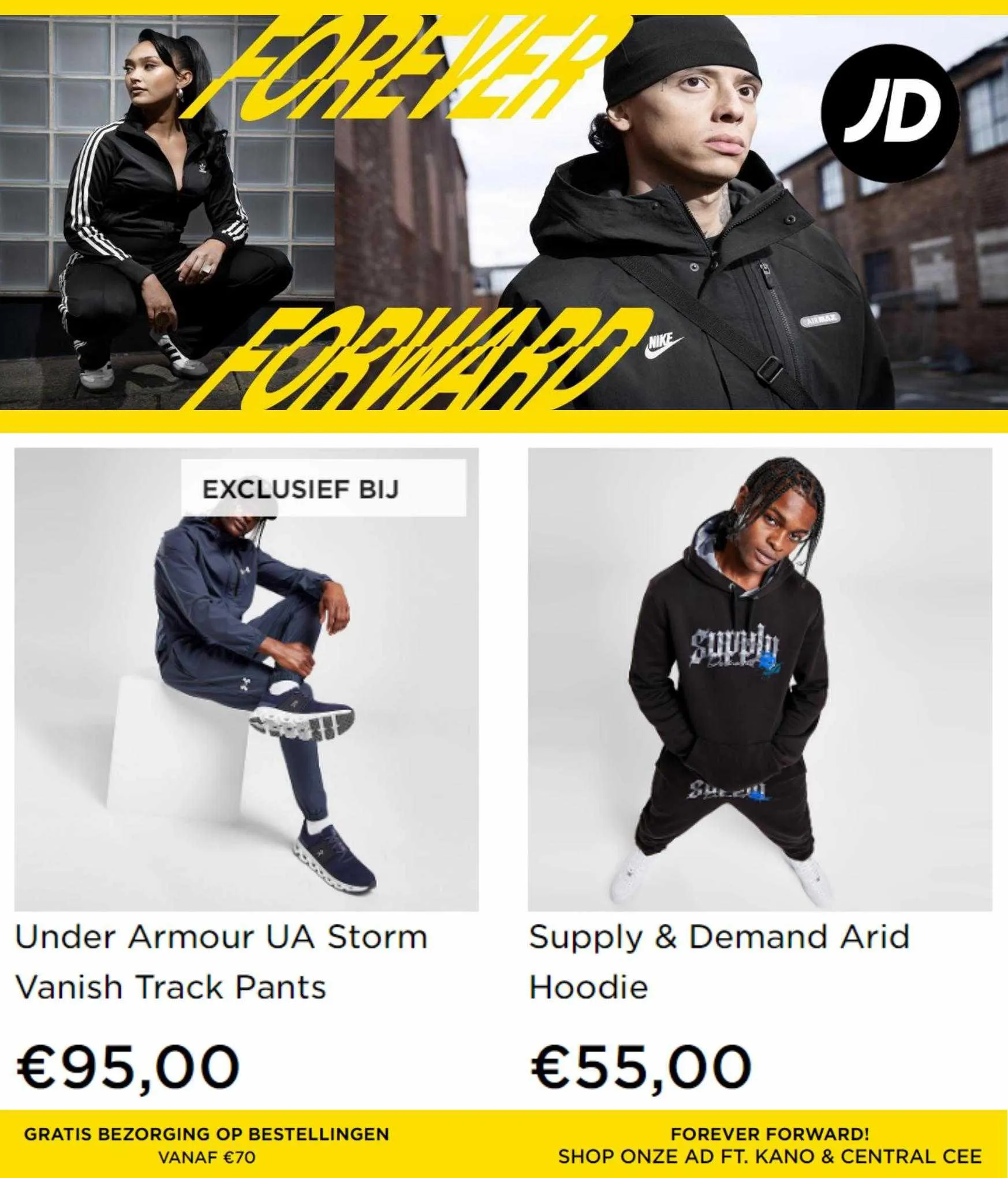 JD Sports Folder van 14 november tot 23 november 2023 - Folder pagina 1