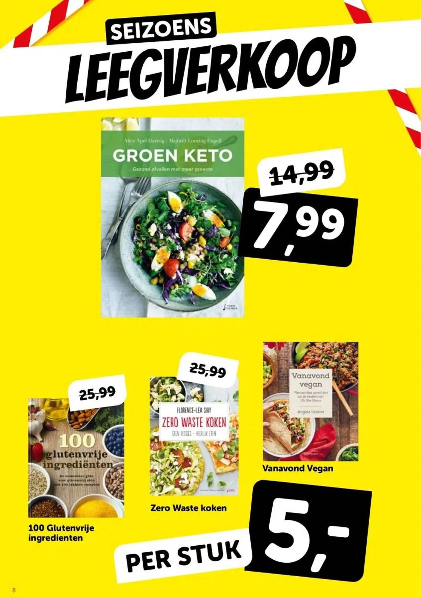 Boekenvoordeel folder van 22 maart tot 30 maart 2025 - Folder pagina 8