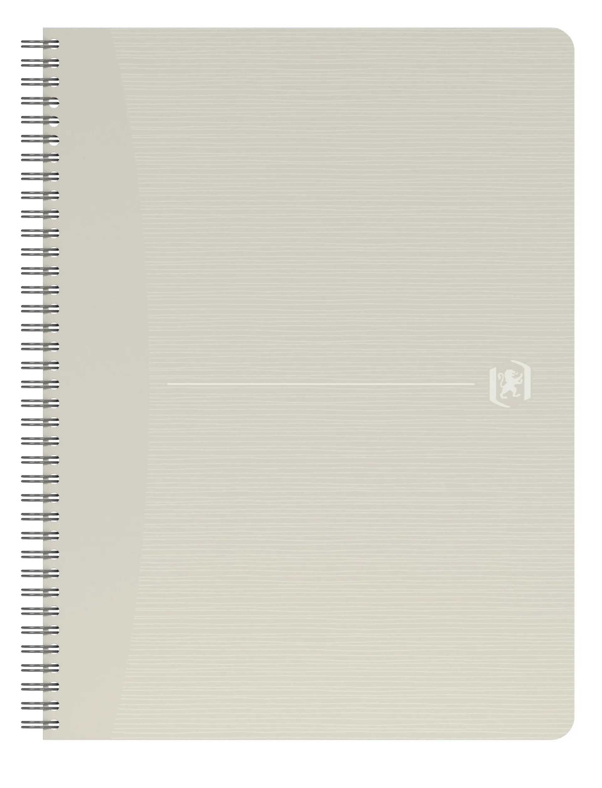 Oxford My Rec'Up Spiraalblok, A4 Geruit 5mm 50 vel, 90g, 100% gerecycled papier, Assorti