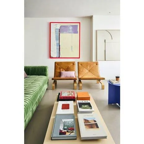 Salontafel - Rechthoekig metaal - Creme