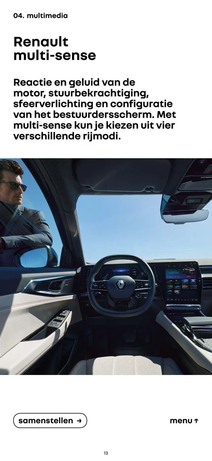 Renault Nieuwe Espace E-Tech Full Hybrid van 17 november tot 17 november 2024 - Folder pagina 13