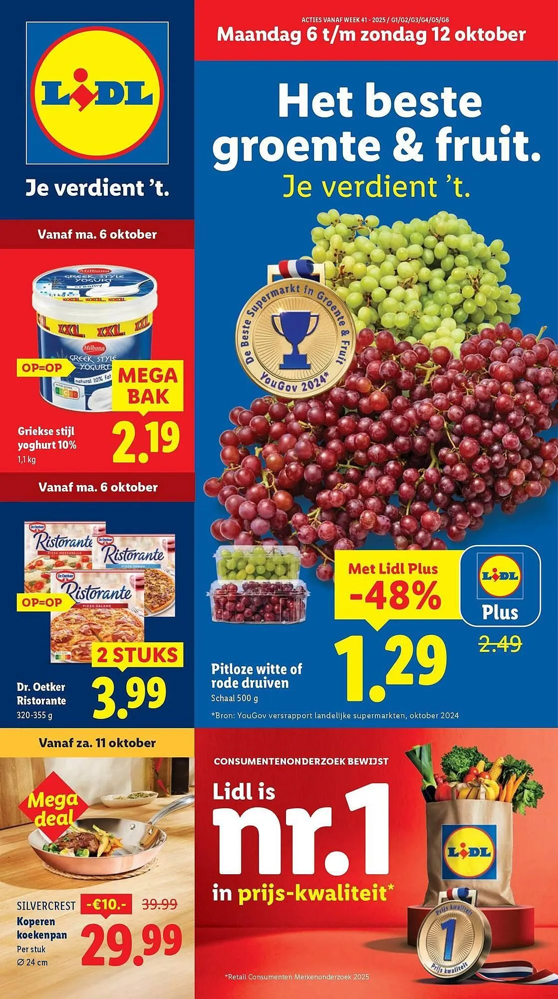 Lidl folder van 2 oktober tot 12 oktober 2025 - Folder pagina 1