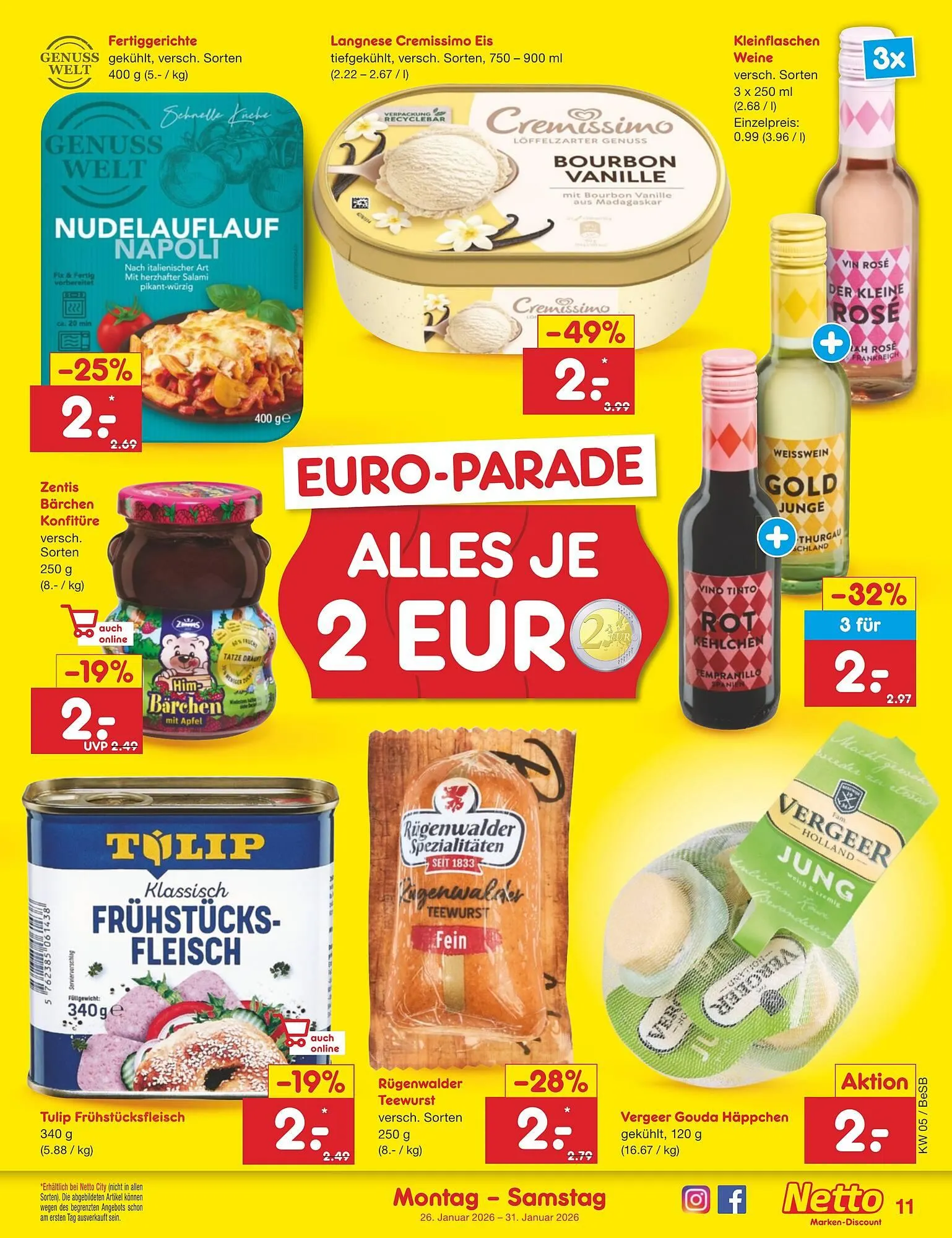 Netto Marken-Discount DE folder van 26 januari tot 1 februari 2026 - Folder pagina 13