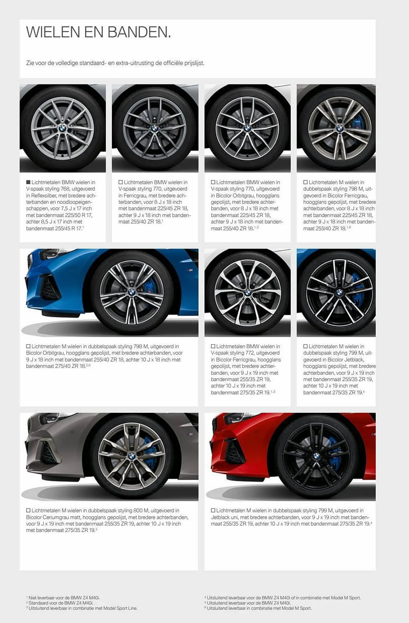 BMW Z4 folder van 31 augustus tot 31 augustus 2023 - Folder pagina 24