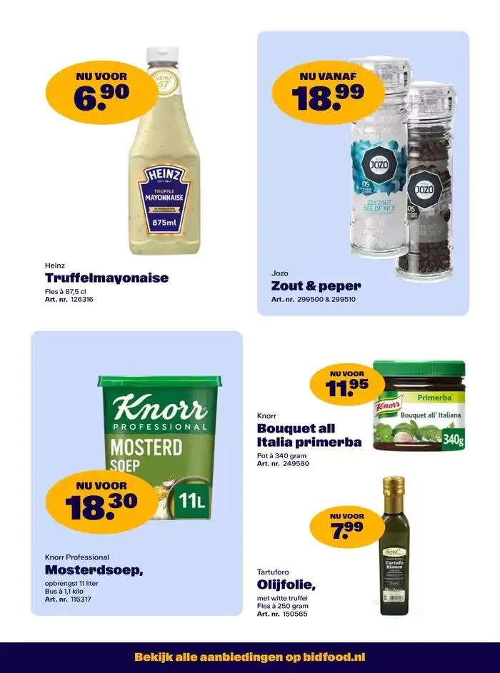 Actiepakker Restauratief van 13 januari tot 26 januari 2025 - Folder pagina 10