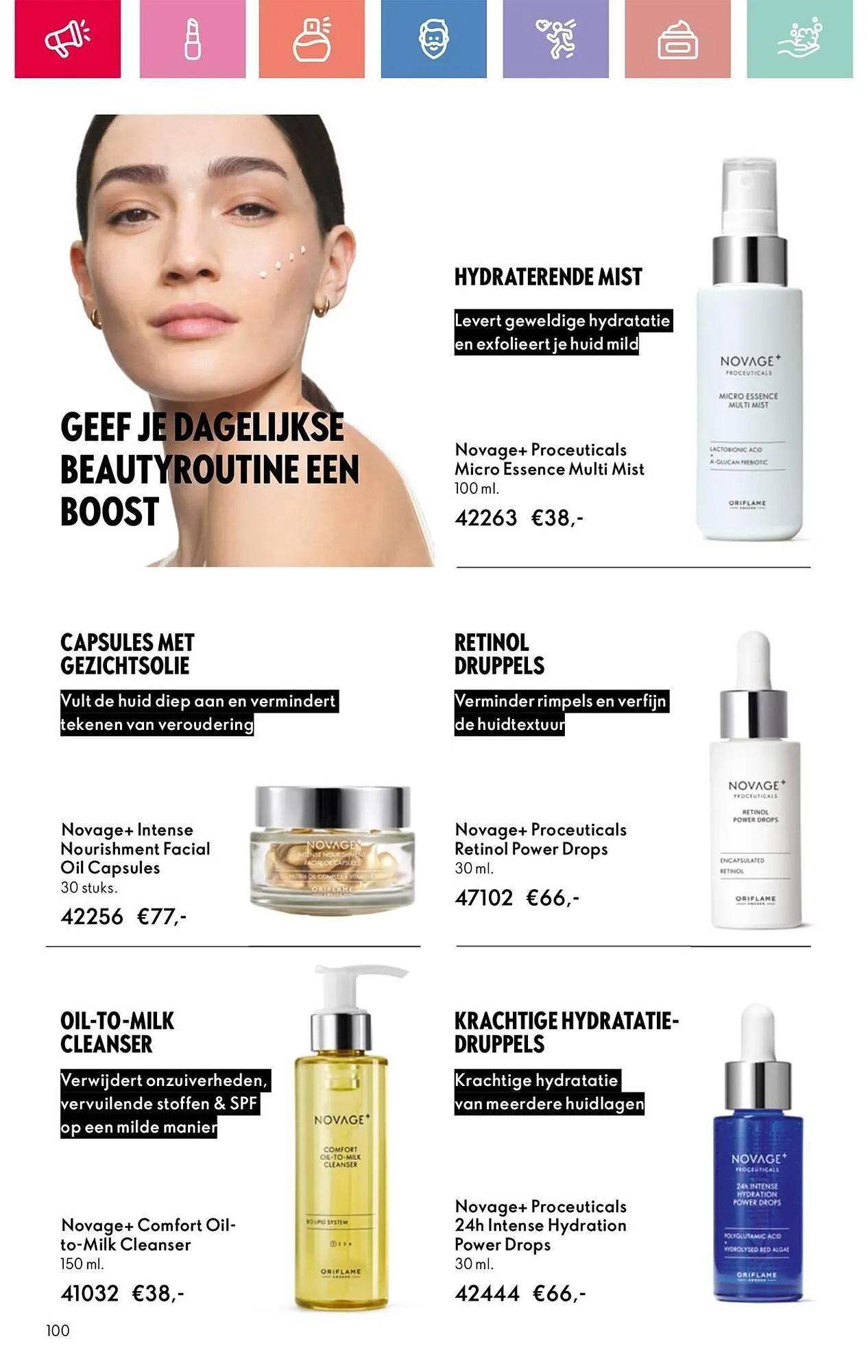 Oriflame folder van 24 augustus tot 13 september 2025 - Folder pagina 100