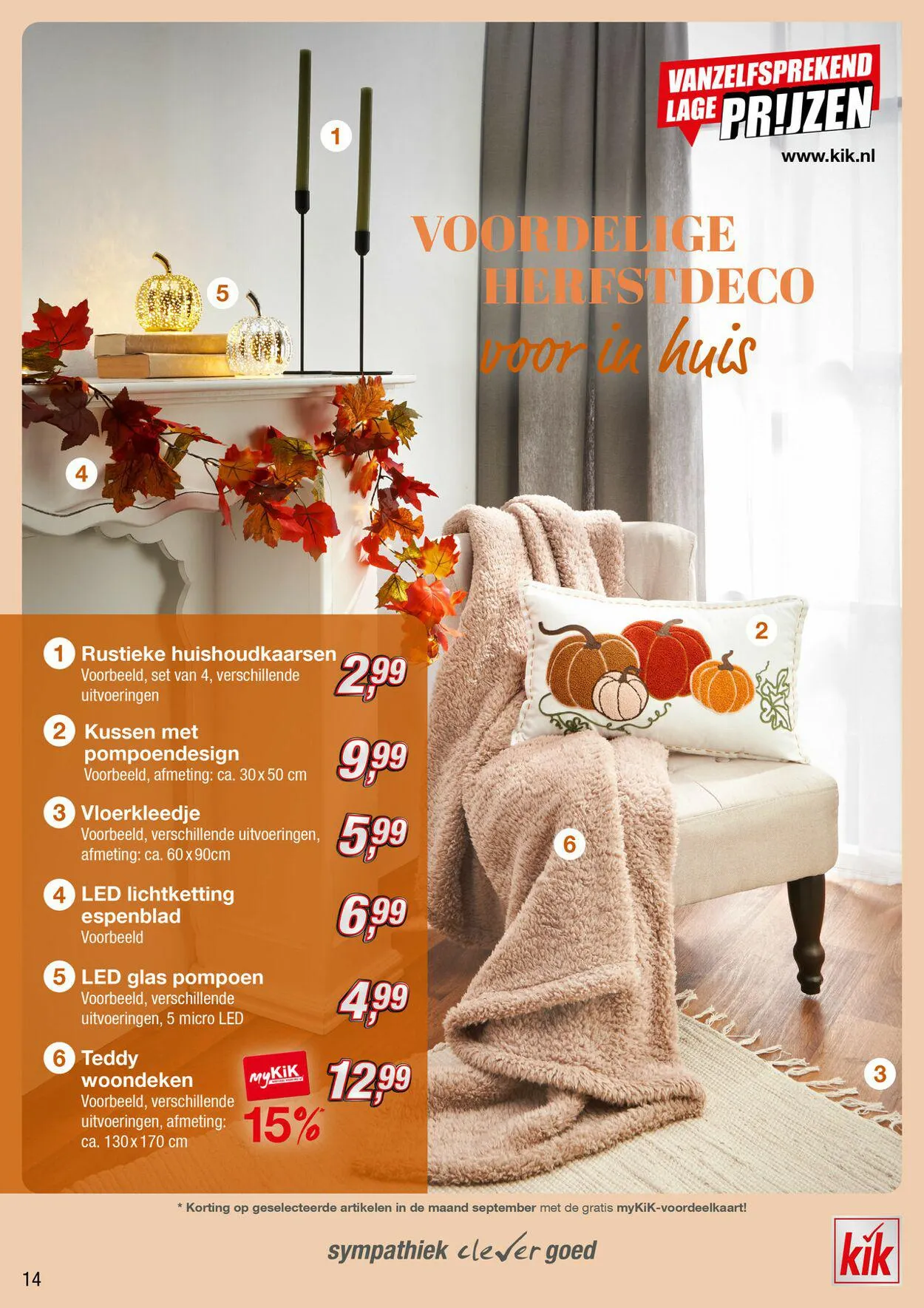 Kik Actuele folder van 18 september tot 18 oktober 2023 - Folder pagina 14
