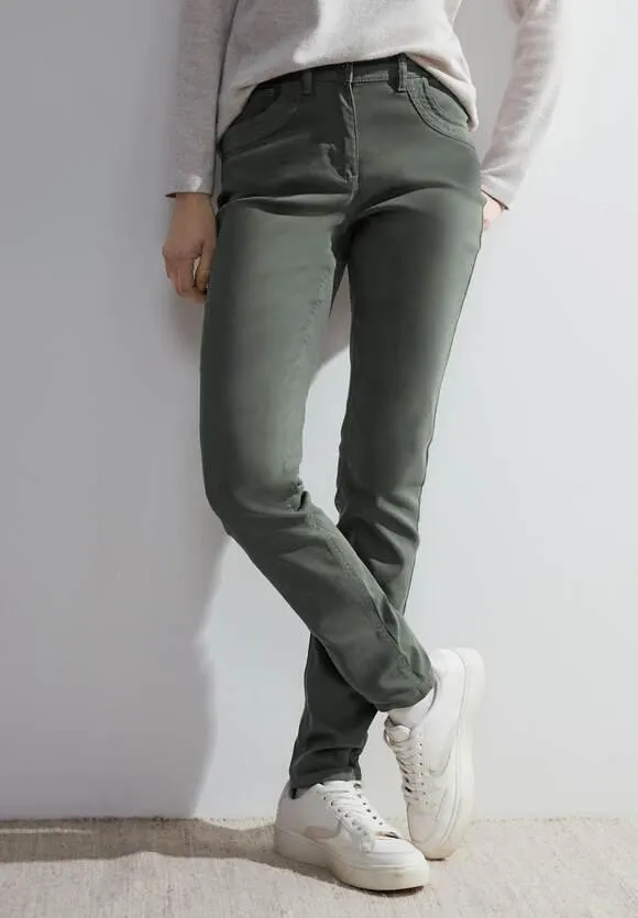Slim fit broek