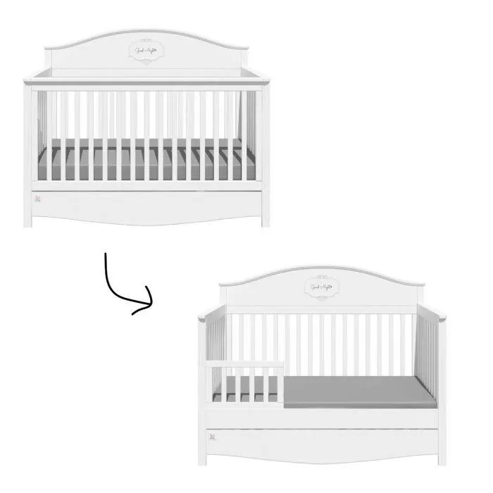 Born Lucky Meegroei Ledikant Grace Snow White