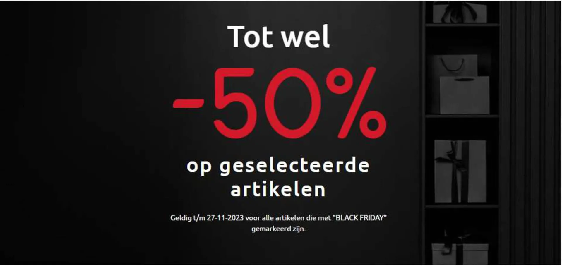 BookSpot folder van 20 november tot 27 november 2023 - Folder pagina 1