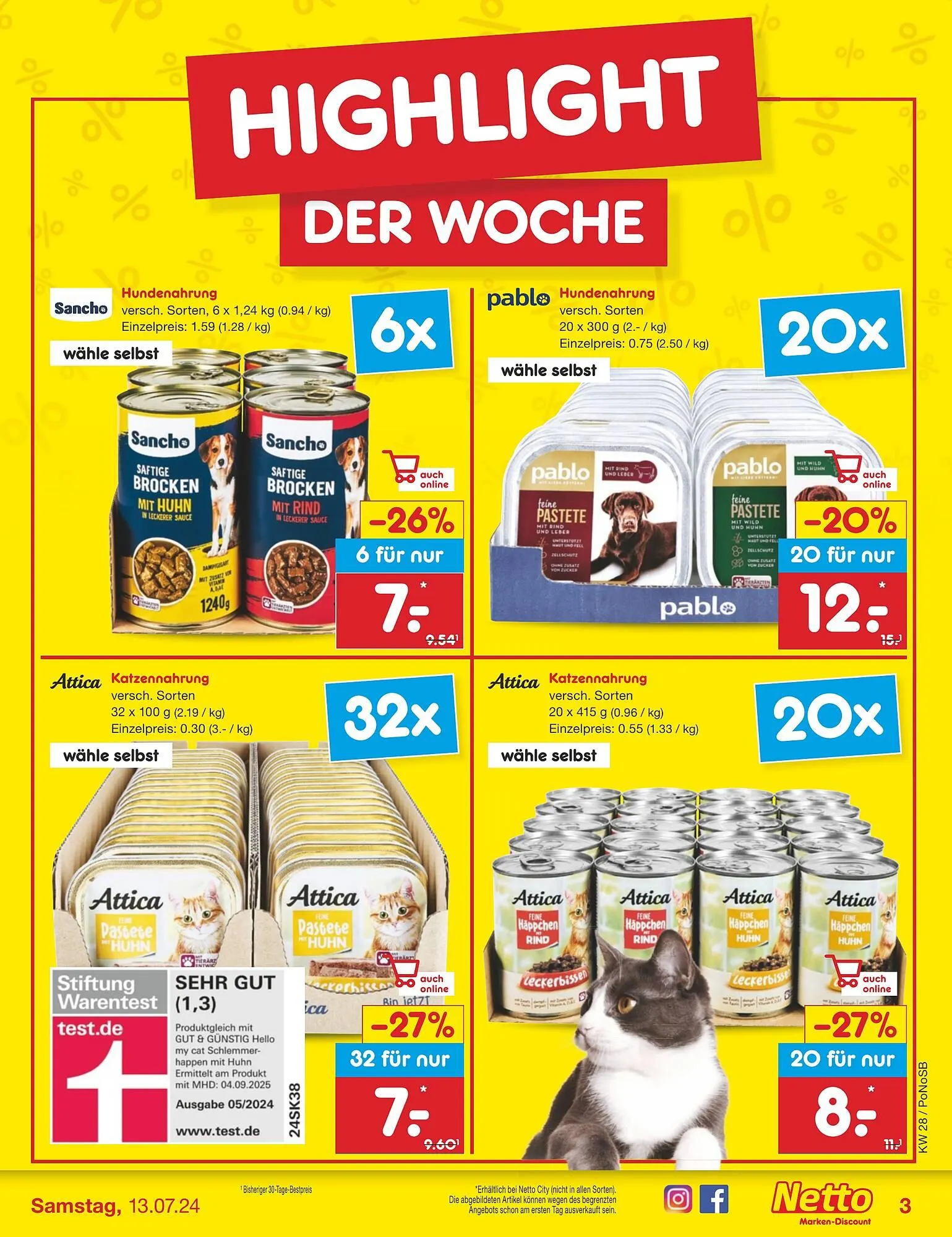 Netto Marken-Discount DE folder van 8 juli tot 13 juli 2024 - Folder pagina 3