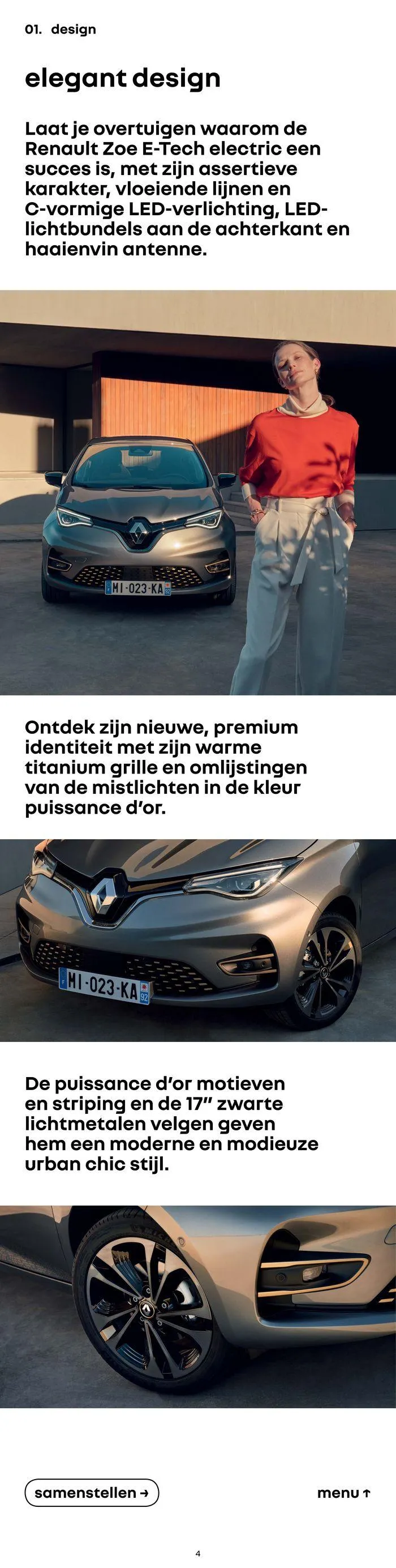 Renault Zoe E-Tech 100% Electric van 17 november tot 17 november 2024 - Folder pagina 4