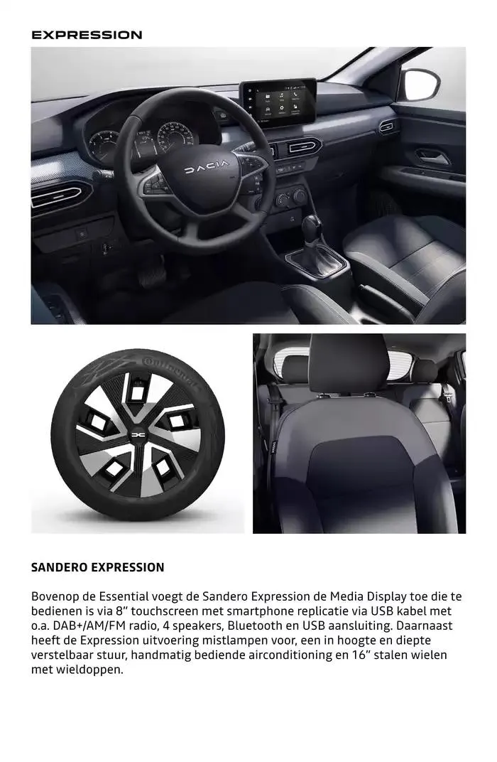 Dacia Sandero van 28 november tot 30 juni 2025 - Folder pagina 13