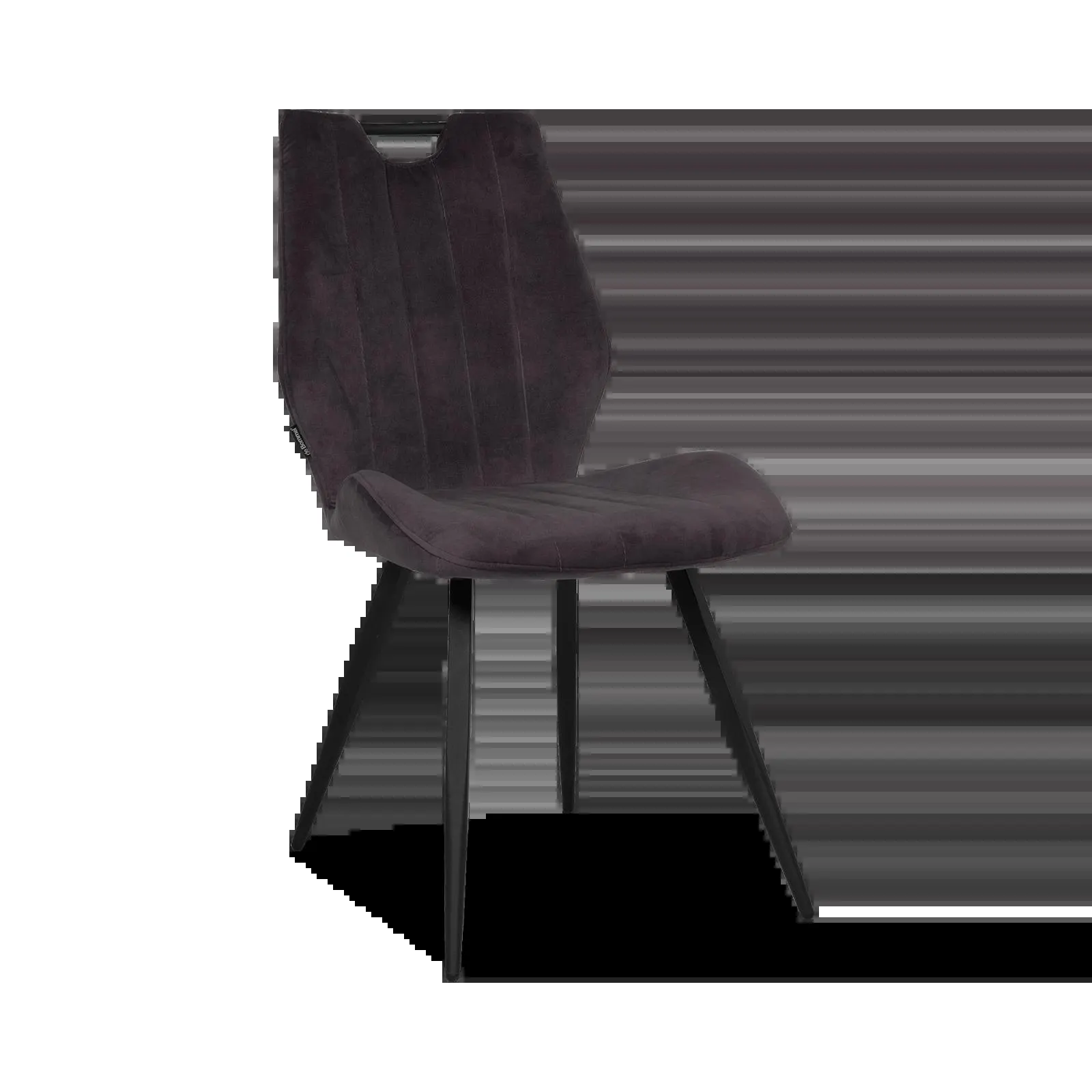 Eetkamerstoel Olivia (sale) - Adore Antraciet (OP=OP)