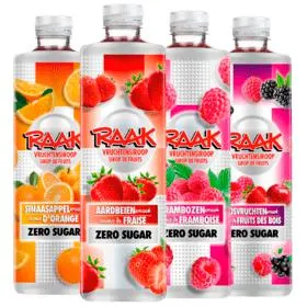 Raak Vruchtensiroop zero sugar