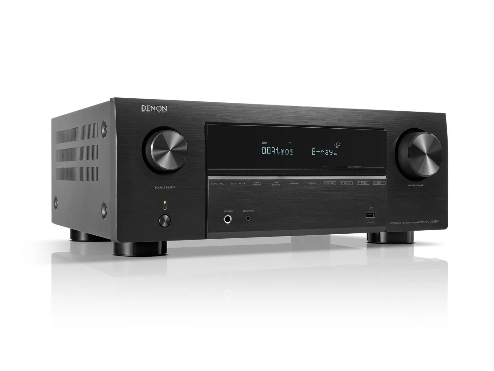 Denon AVC-X2850H Versterker met HEOS Smart Functies