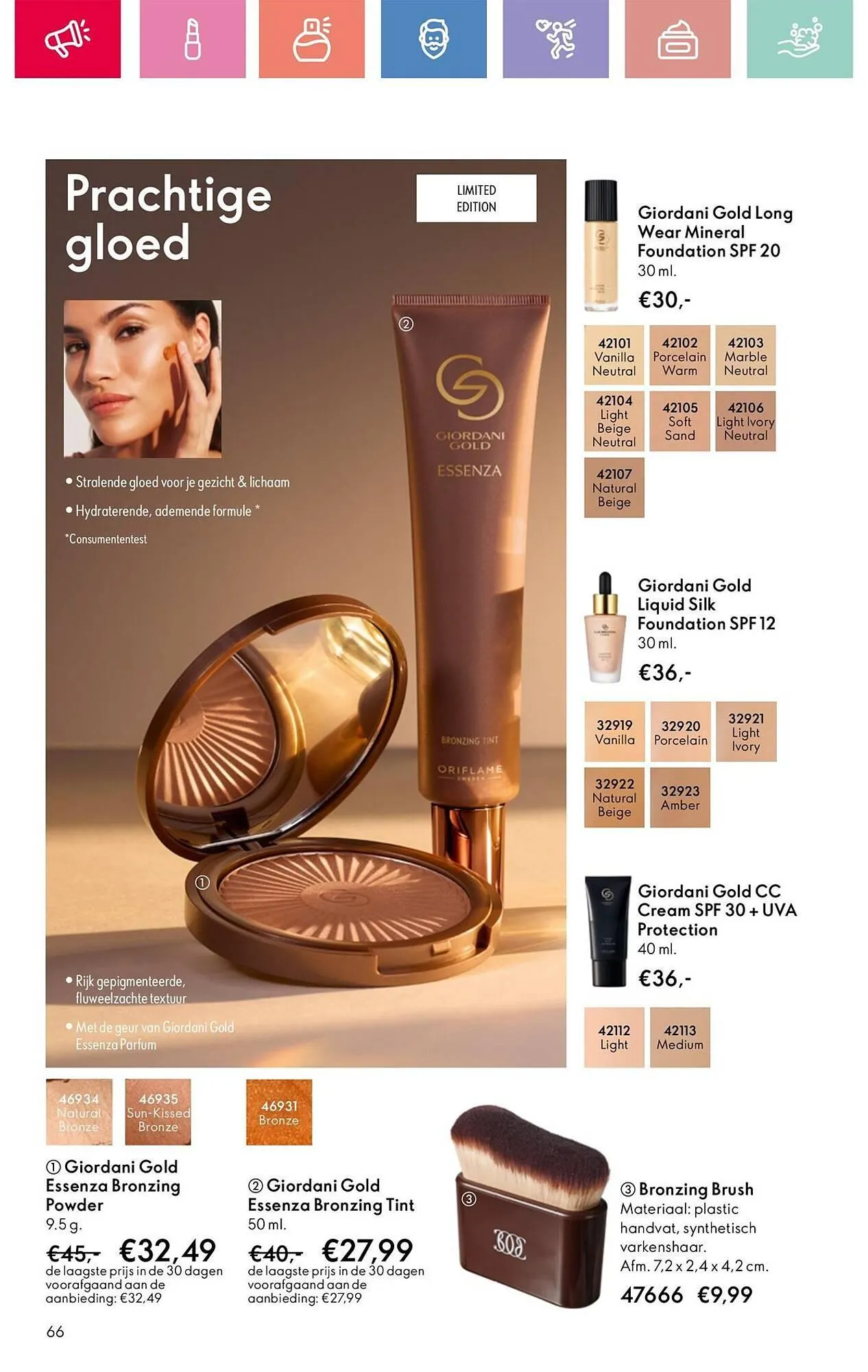 Oriflame folder van 22 juni tot 12 juli 2025 - Folder pagina 66