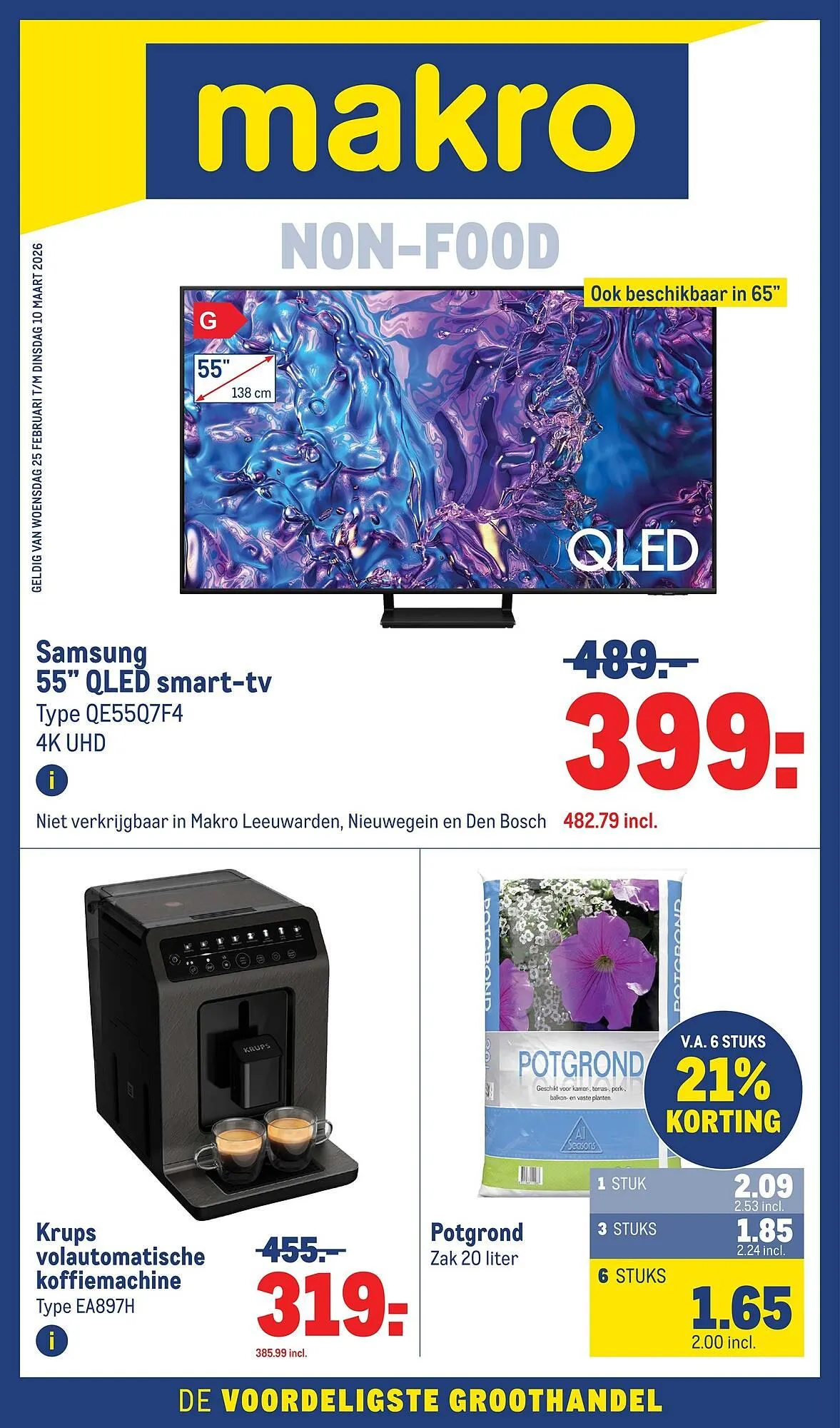 Makro folder van 25 februari tot 10 maart 2026 - Folder pagina 1