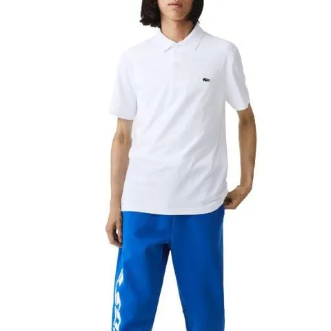 Lacoste Ribbed Collar Polo Heren