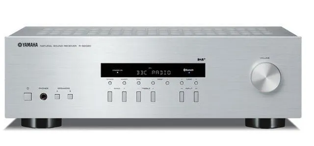 Yamaha R-S202DSI2 zilver stereo-receiver met DAB+ ontvangst