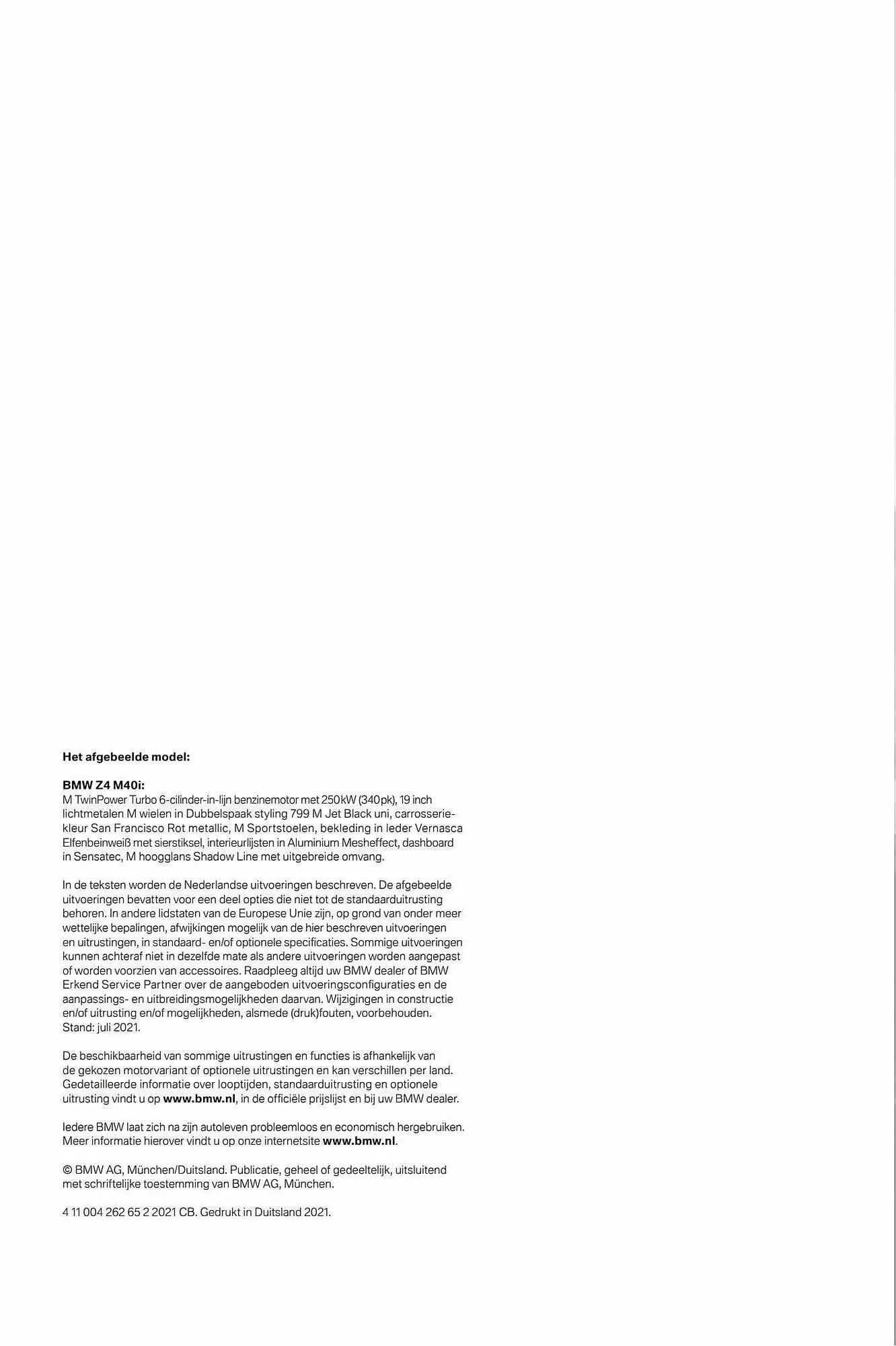 BMW Z4 folder van 31 augustus tot 31 augustus 2023 - Folder pagina 28