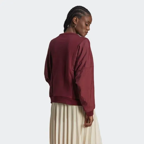 Premium Essentials Nylon Hybrid Sweater