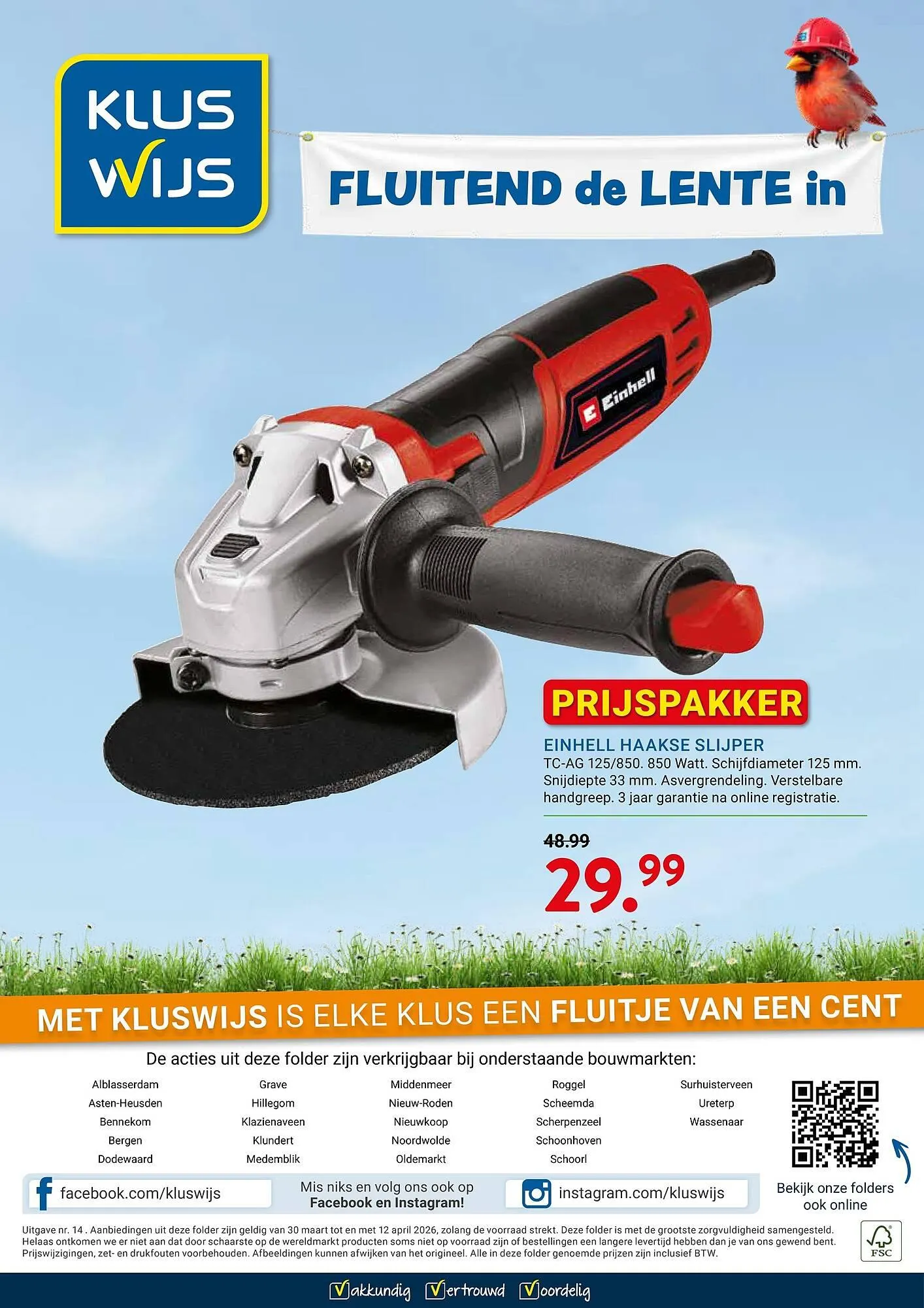 Kluswijs folder van 30 maart tot 12 april 2026 - Folder pagina 8