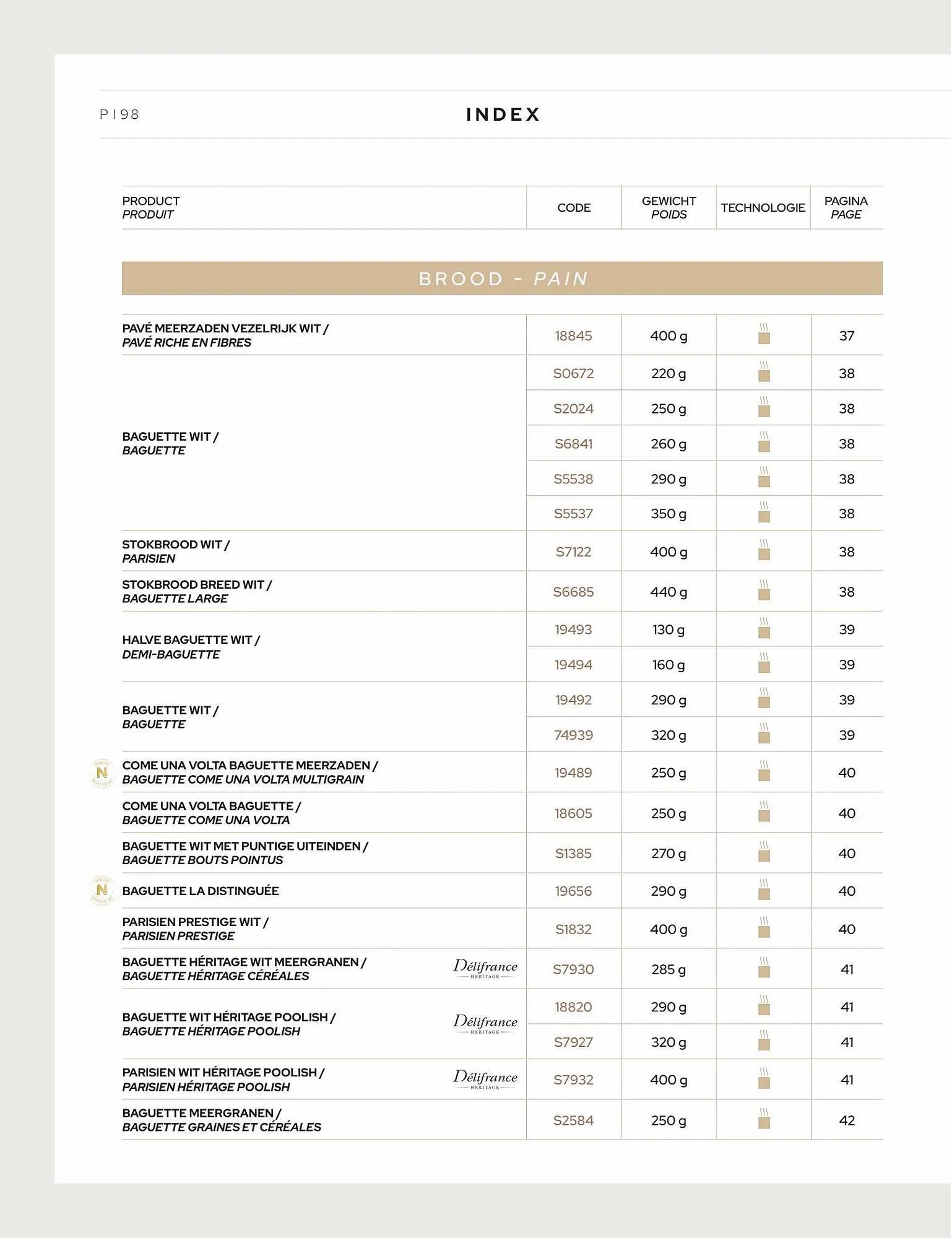 Delifrance folder van 1 maart tot 31 december 2023 - Folder pagina 98