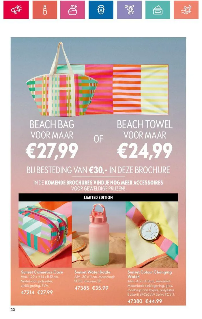 ORIFLAME folder! van 30 mei tot 13 juni 2024 - Folder pagina 30