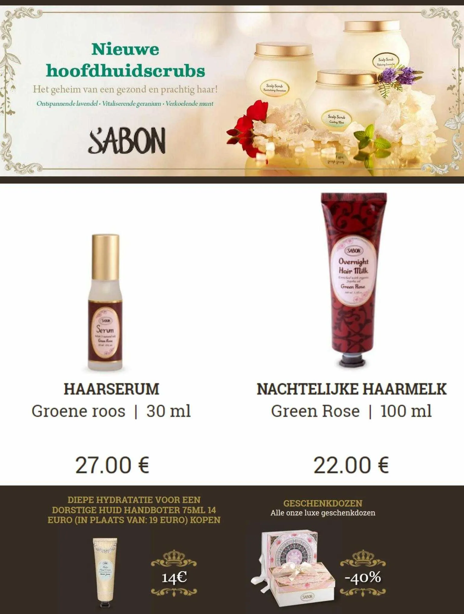Sabon Folder van 4 september tot 28 september 2023 - Folder pagina 1