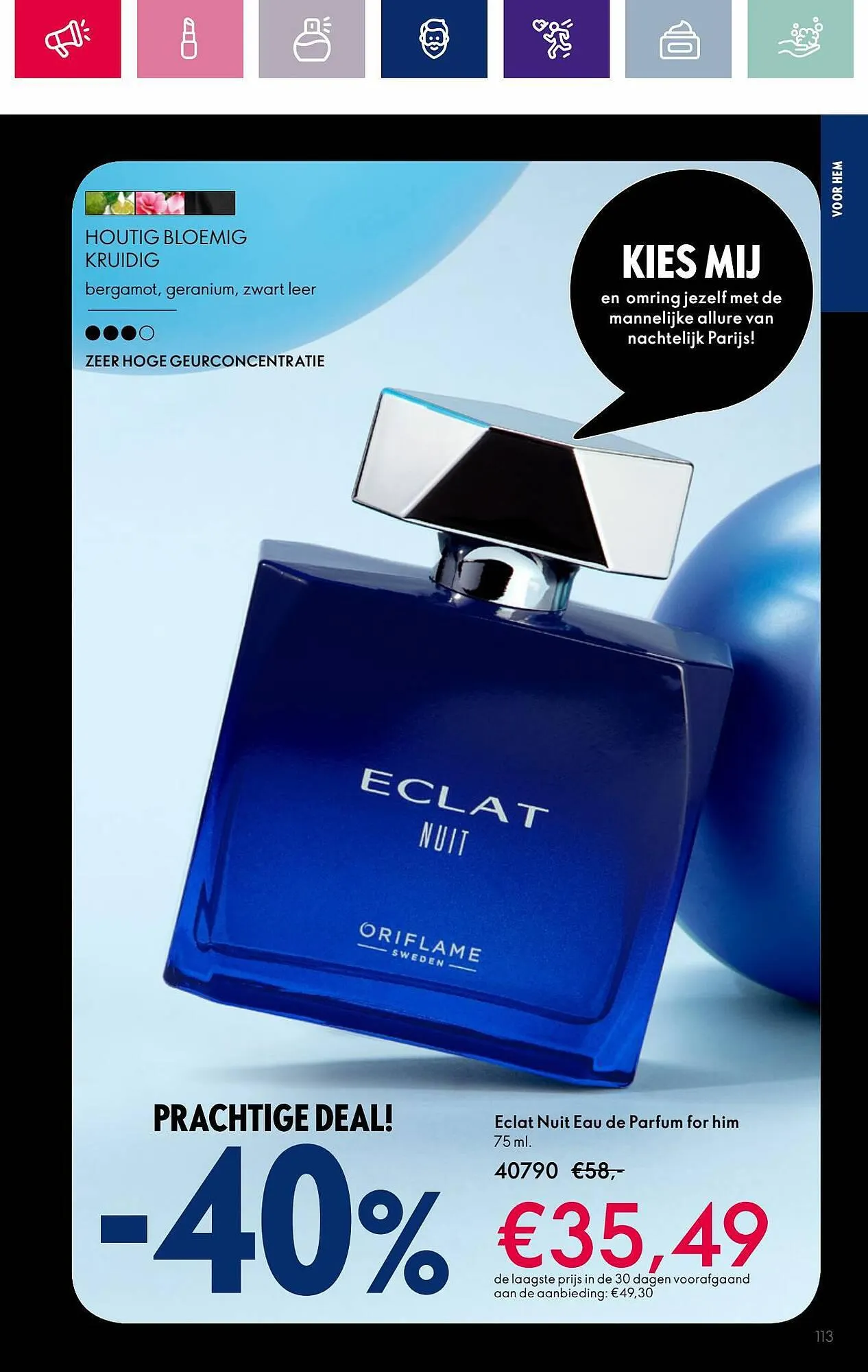Oriflame folder van 25 oktober tot 7 november 2023 - Folder pagina 113