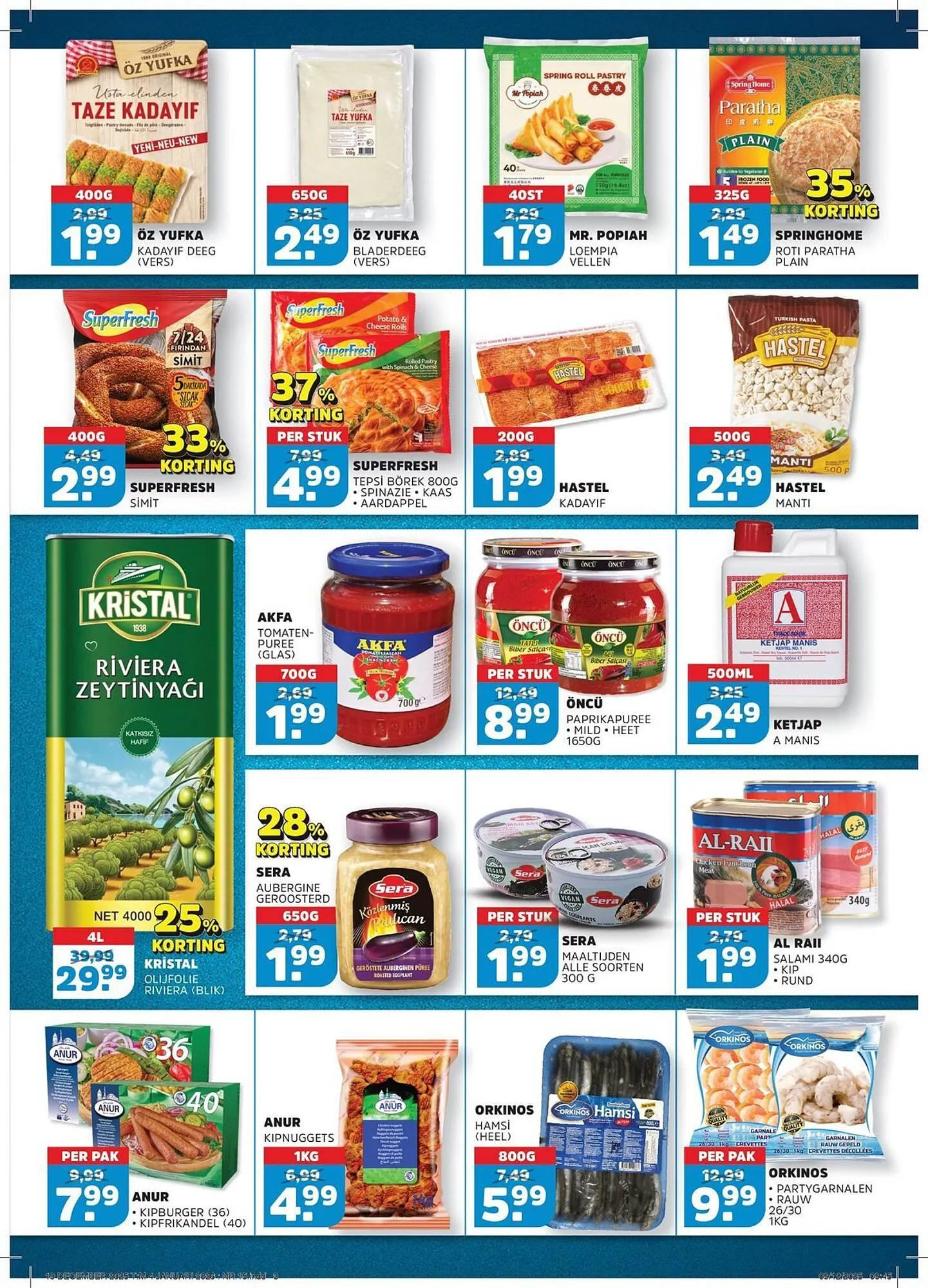 Sahan Supermarkten folder van 19 december tot 4 januari 2026 - Folder pagina 3