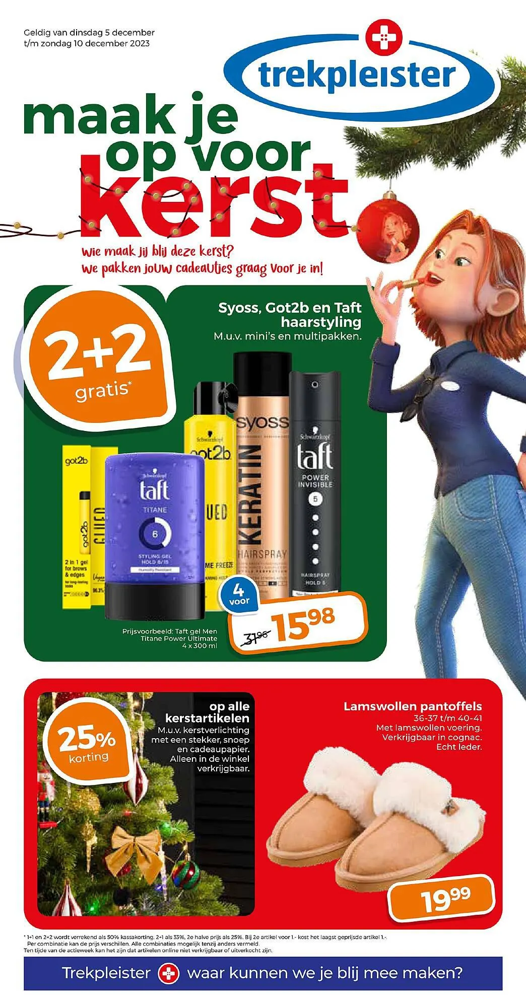 Trekpleister folder van 4 december tot 10 december 2023 - Folder pagina 1