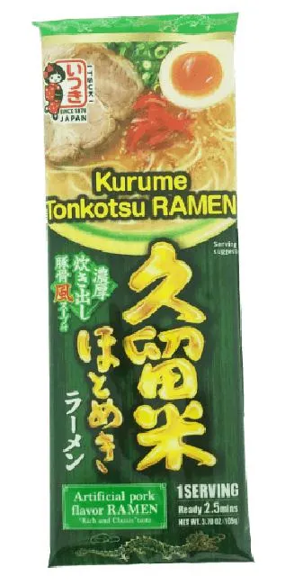 Itsuki Kurume Ramen (Rijke Tonkotsu Smaak) 105g