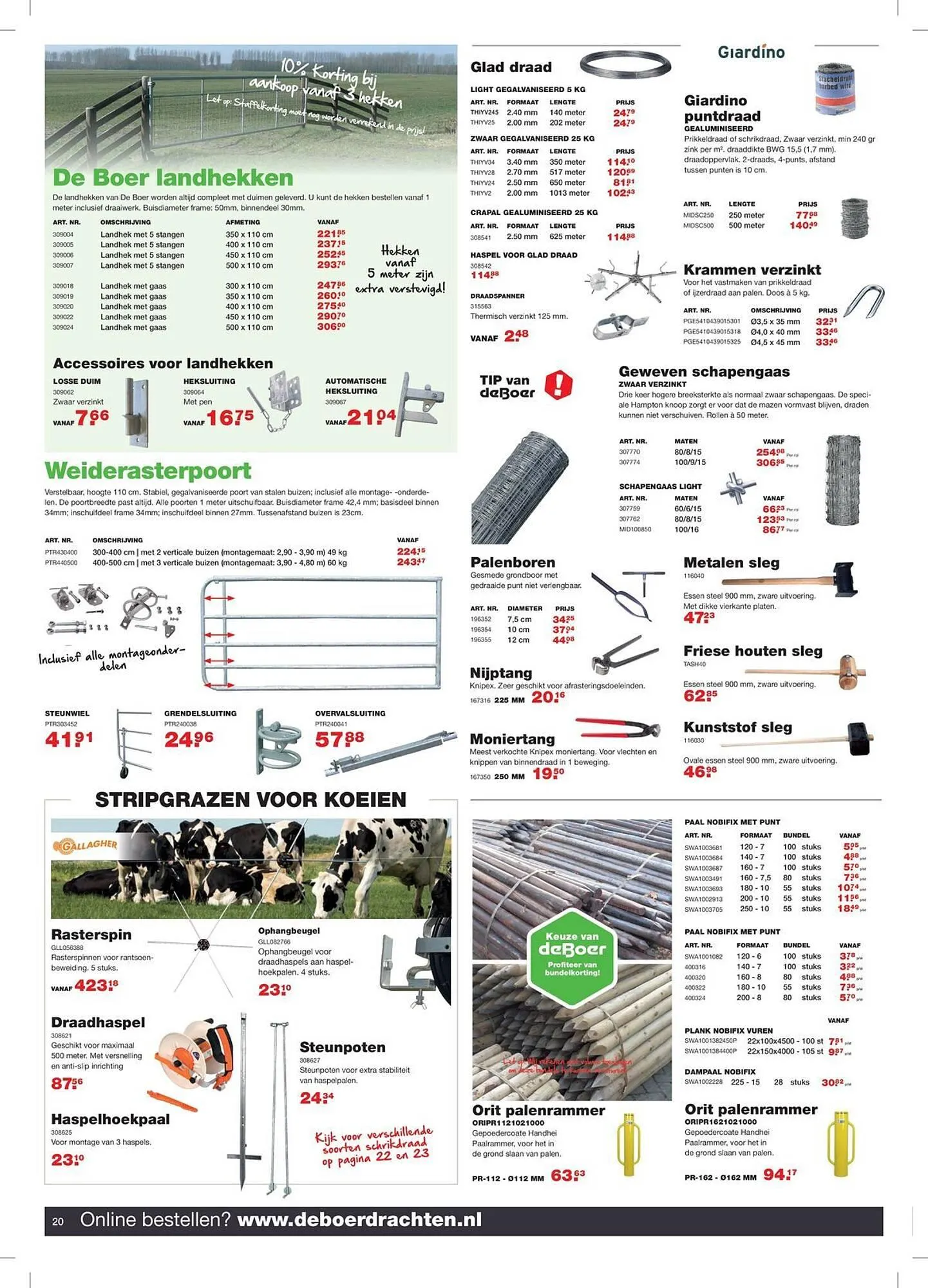 De Boer Drachten folder van 24 oktober tot 31 maart 2026 - Folder pagina 20